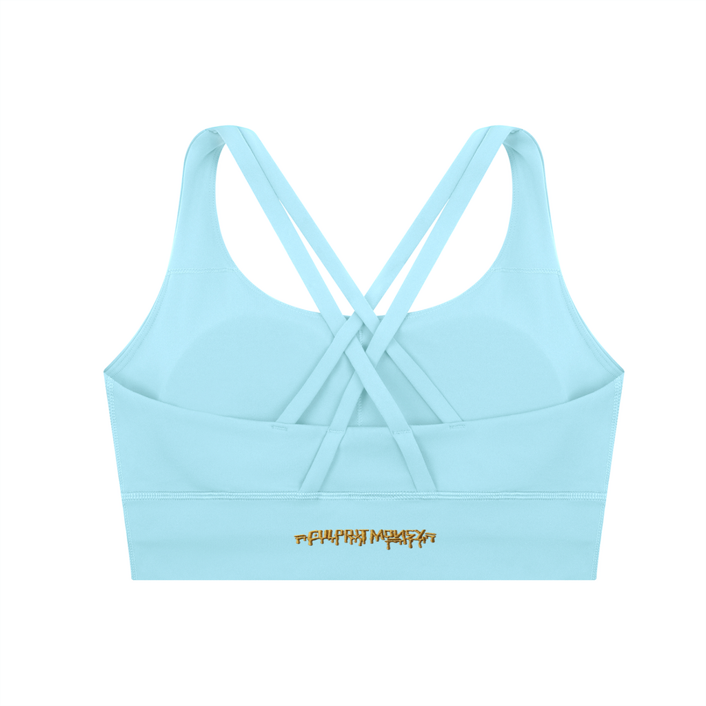 Strappy Criss-Cross Sports Bra