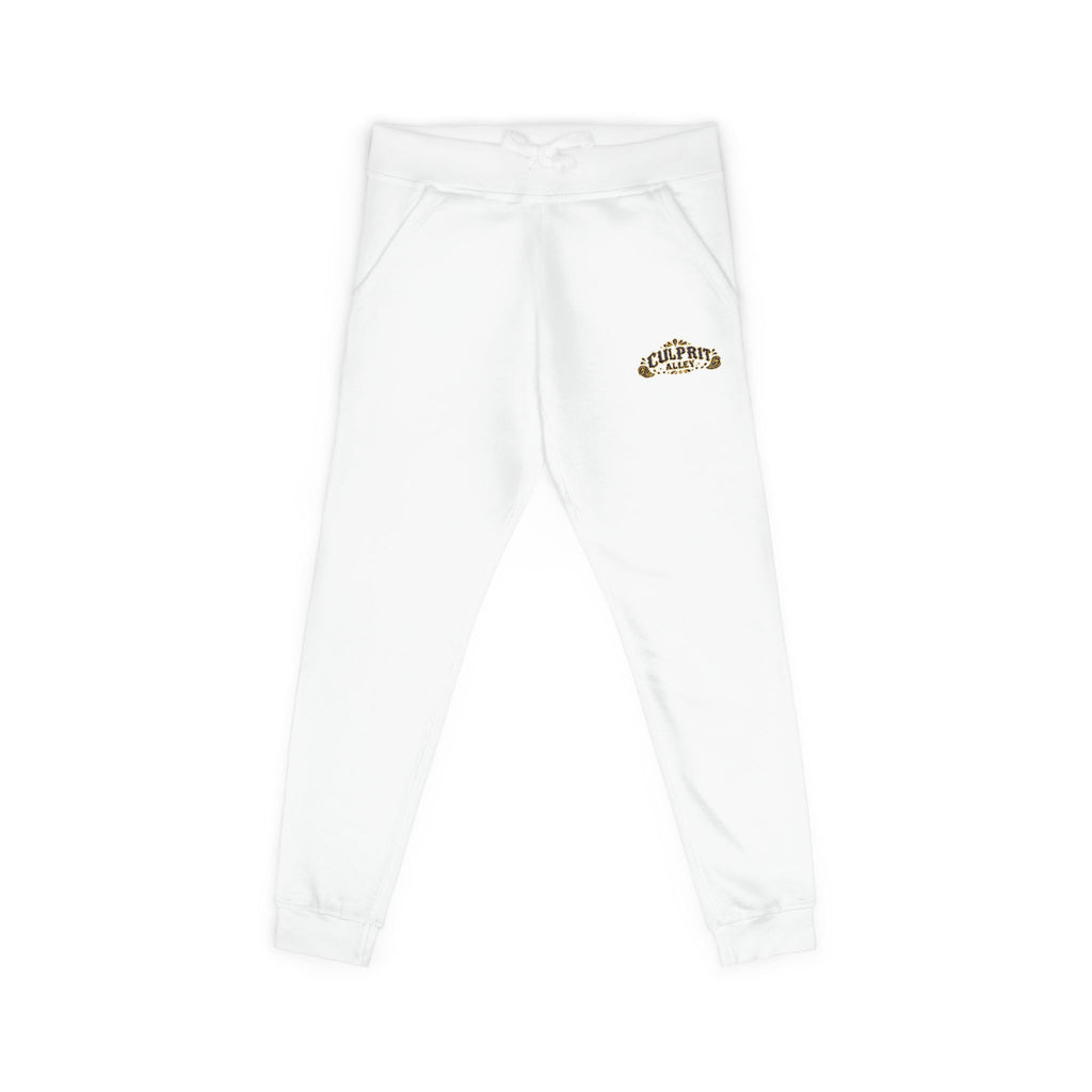 Embroidered 'California' Floral Sweatpants — Cozy Fleece Joggers