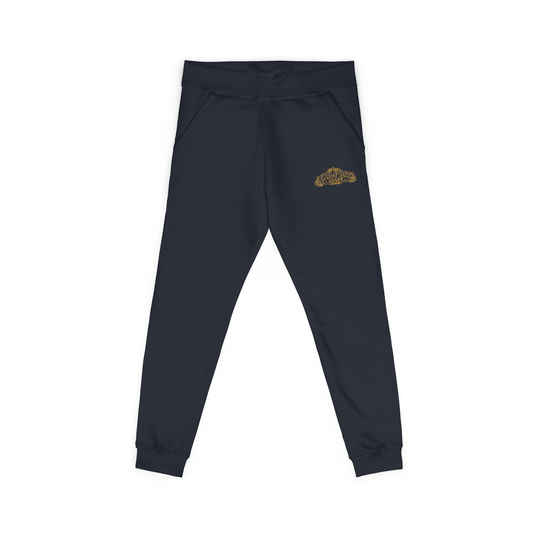 Embroidered 'California' Floral Sweatpants — Cozy Fleece Joggers