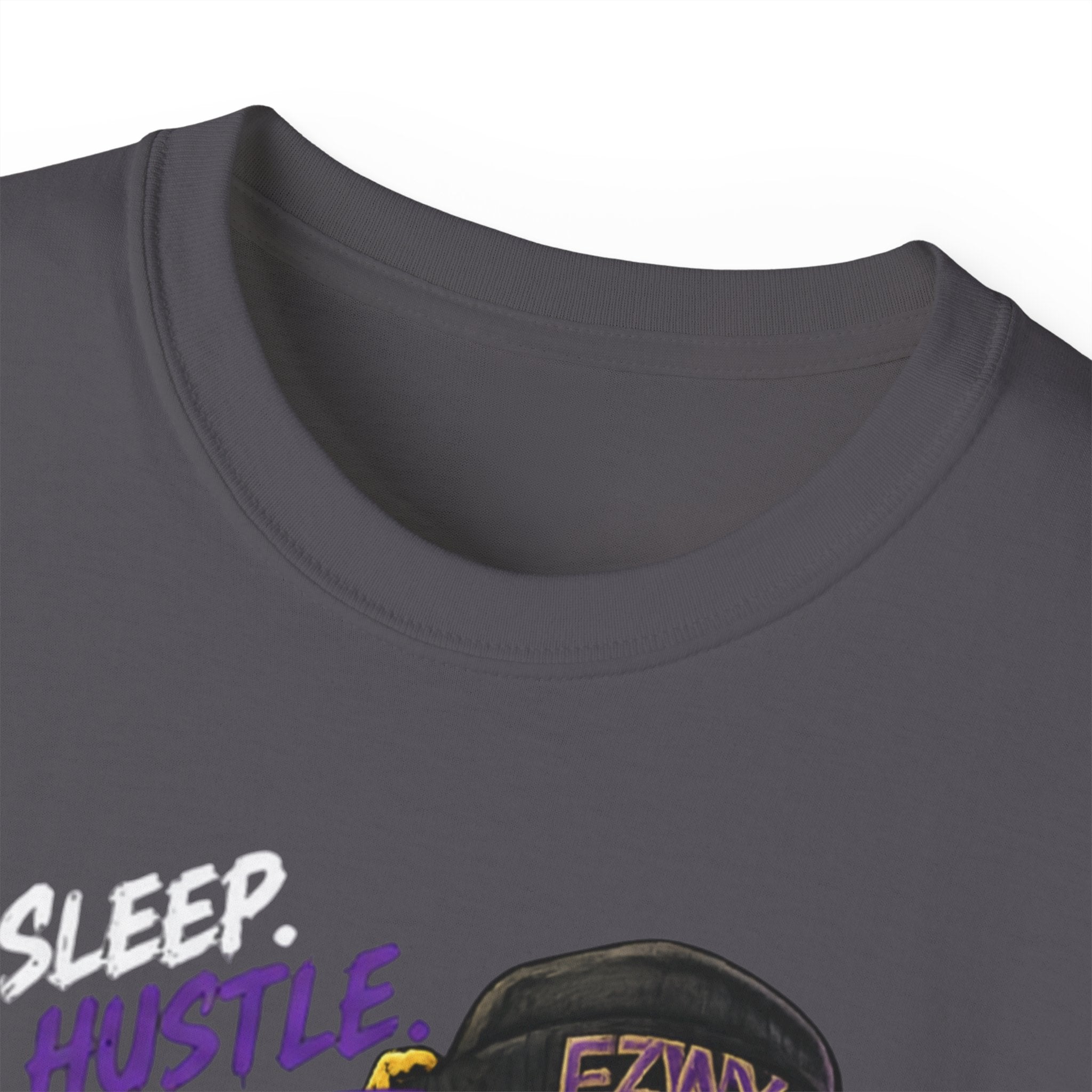 Hustle Bear Tee — 'No Sleep, All Hustle' LA Streetwear T-Shirt