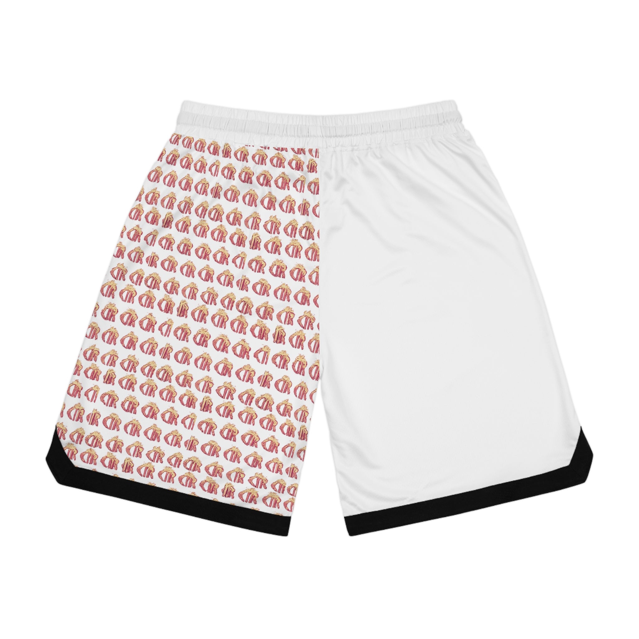 Live the Hustle Basketball Shorts — West LA Palm Logo AOP