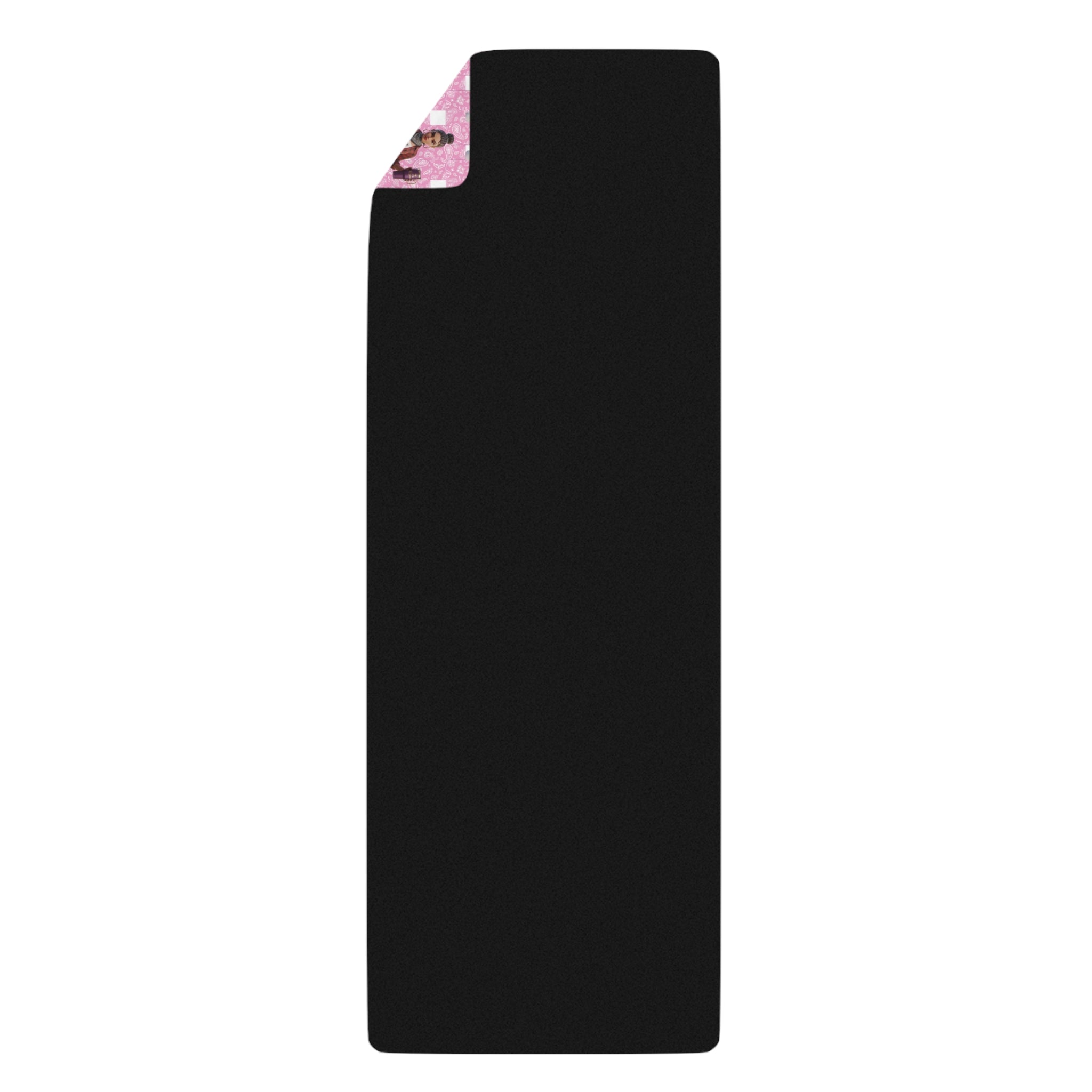 Pink Holiday Gorilla Pattern Yoga Mat - Cute Animal Fitness Mat for Women & Gift