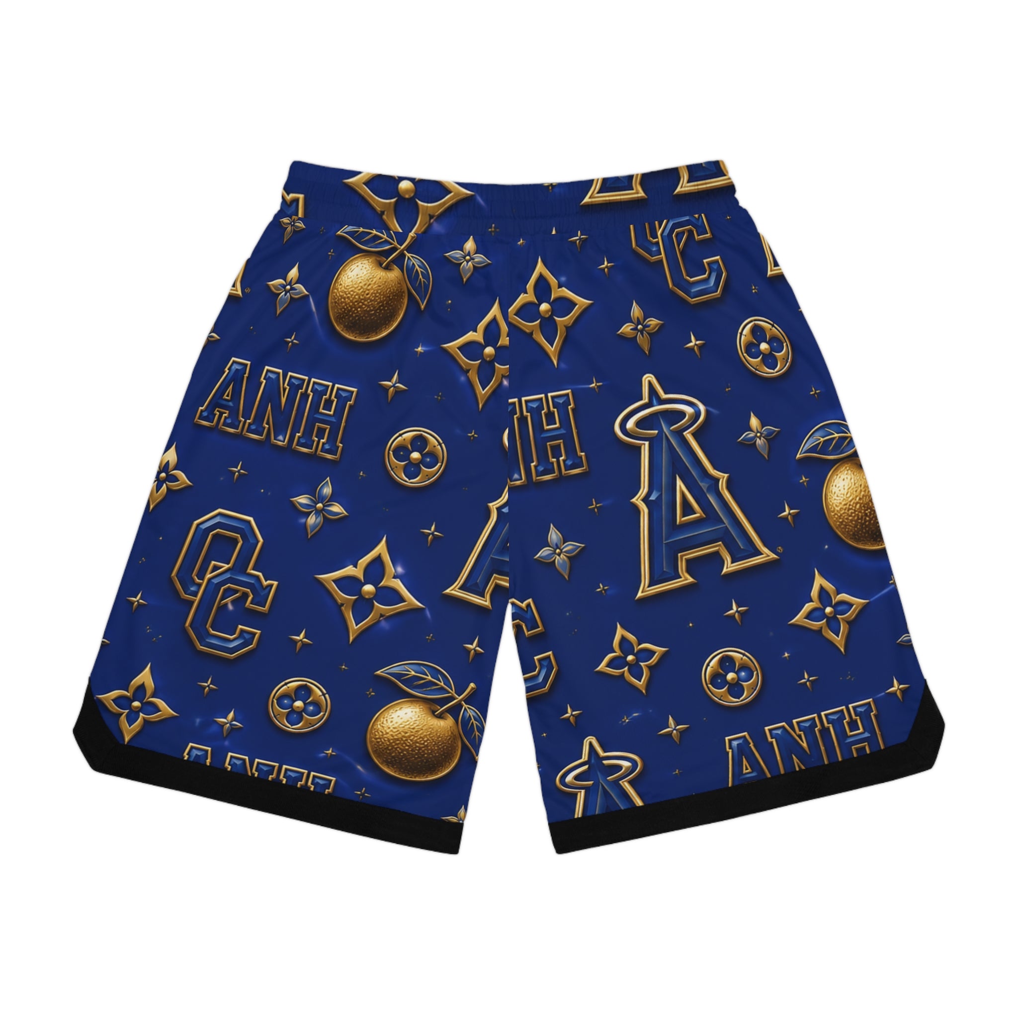 LAX Bandana Print Basketball Shorts