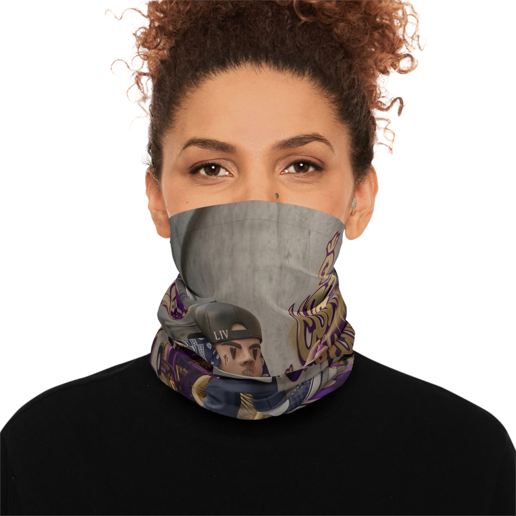 Neck Gaiter - 'Guilprit Money Records' Graffiti Bandana