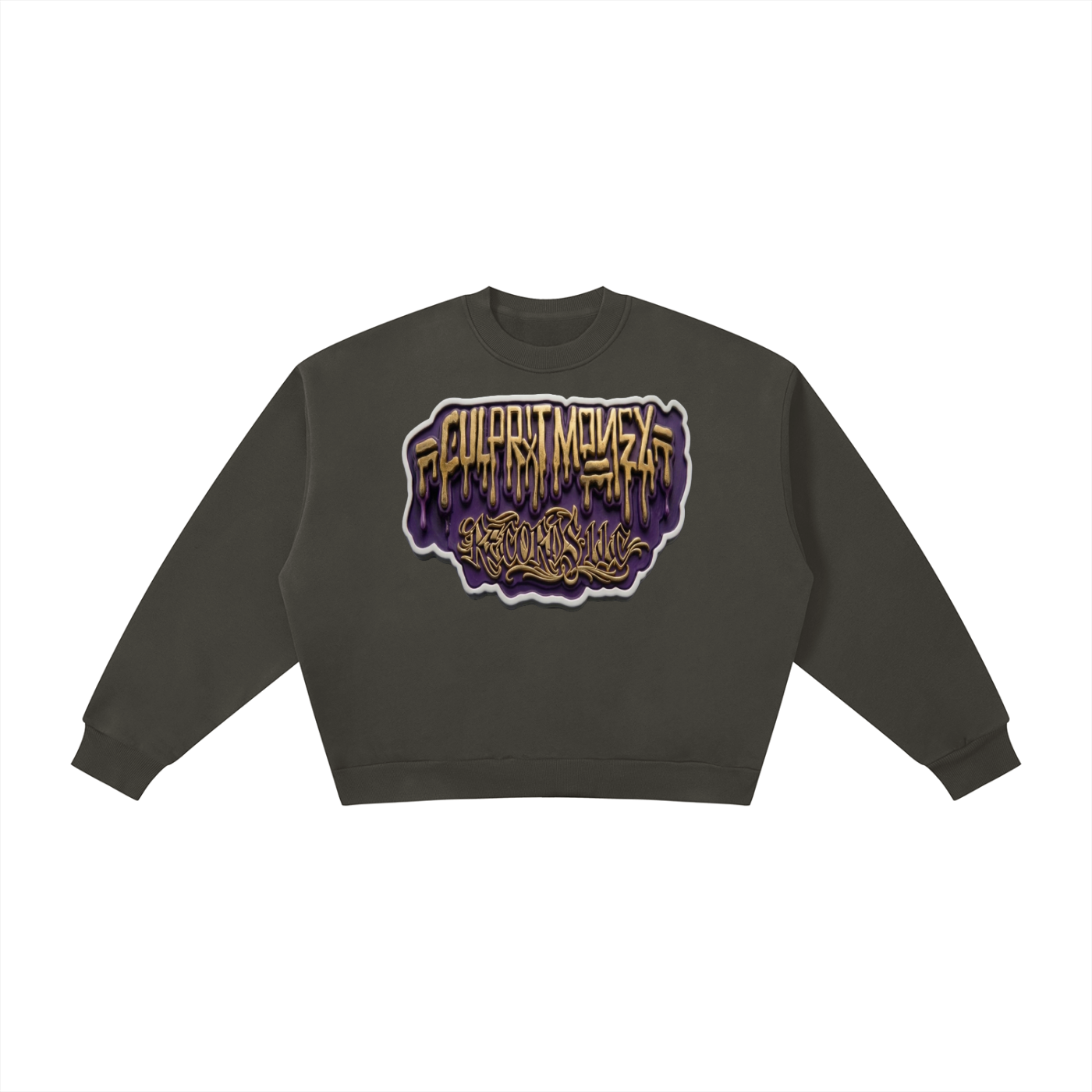 Boxy Fleece Crewneck Sweatshirt
