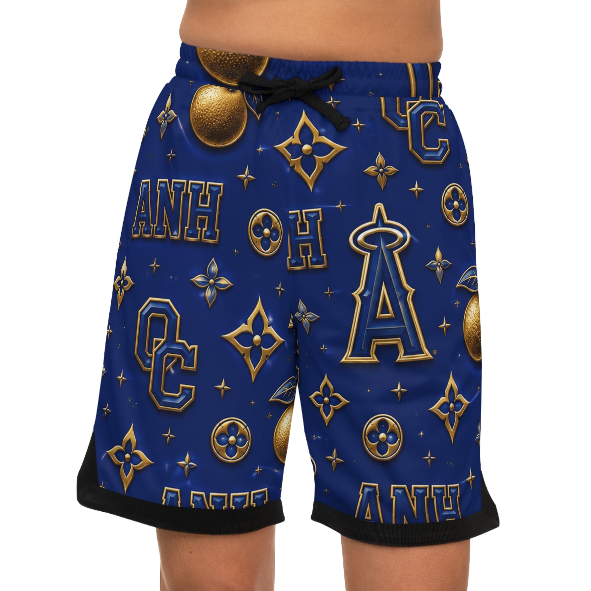 LAX Bandana Print Basketball Shorts