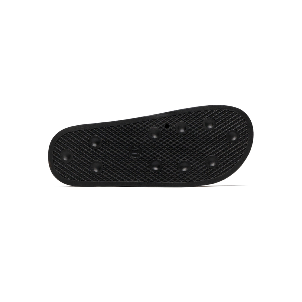 Pirate Bandana Slide Sandals – Navy & Gold "T" Crest