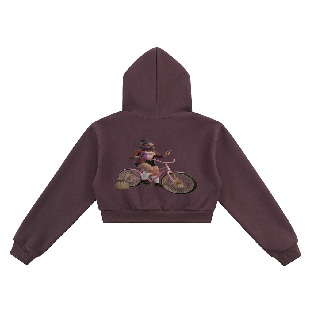 Essential Cropped Hoodie
