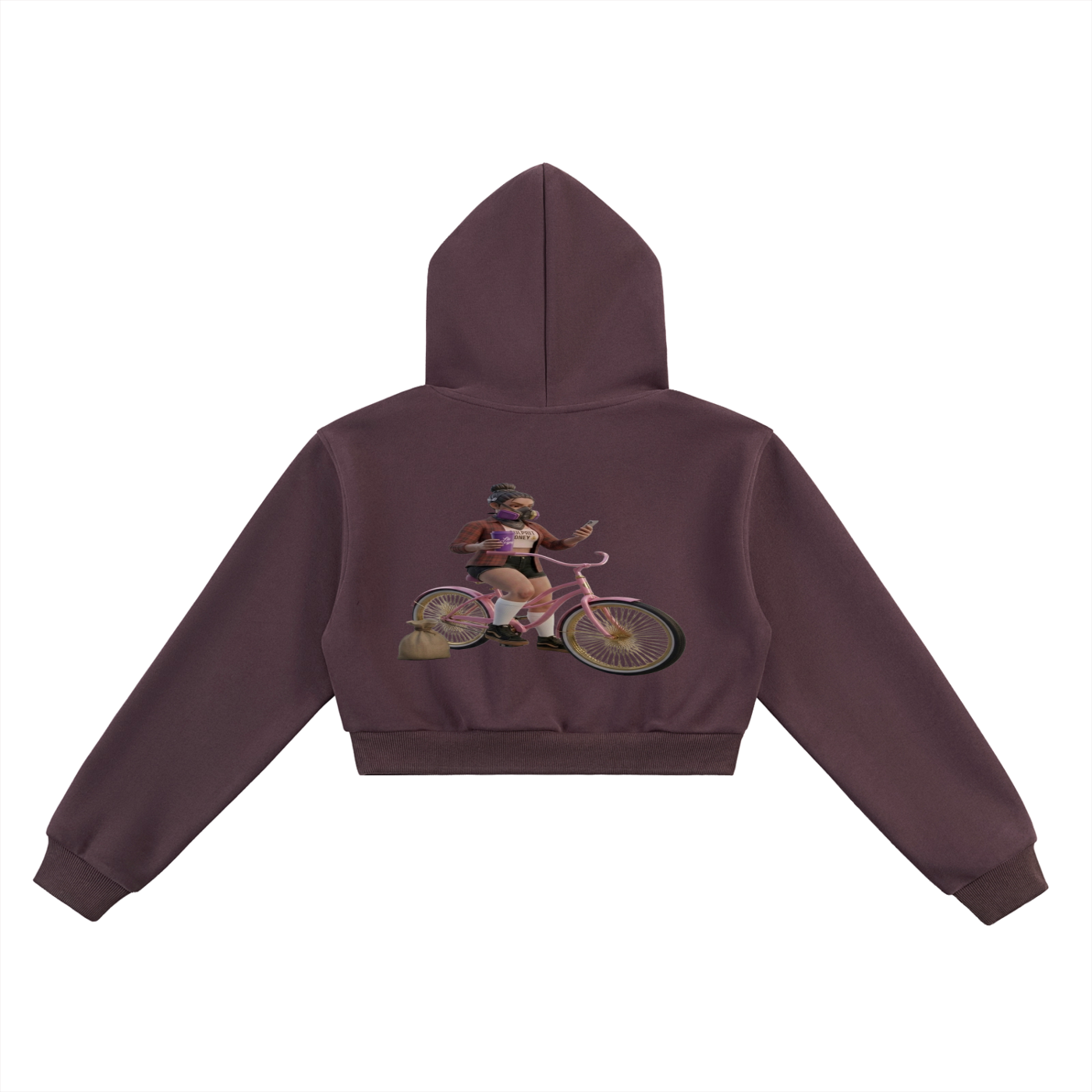 Essential Cropped Hoodie