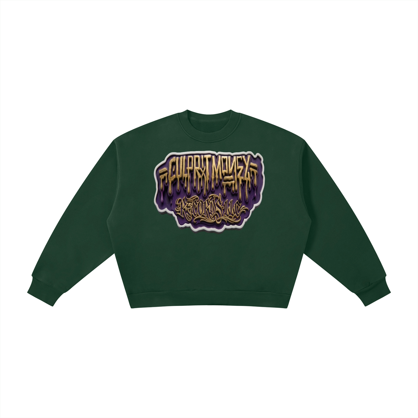 Boxy Fleece Crewneck Sweatshirt