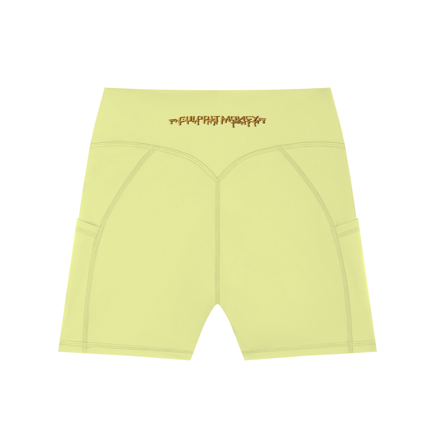 Women's High-Waisted Pocket Biker Shorts