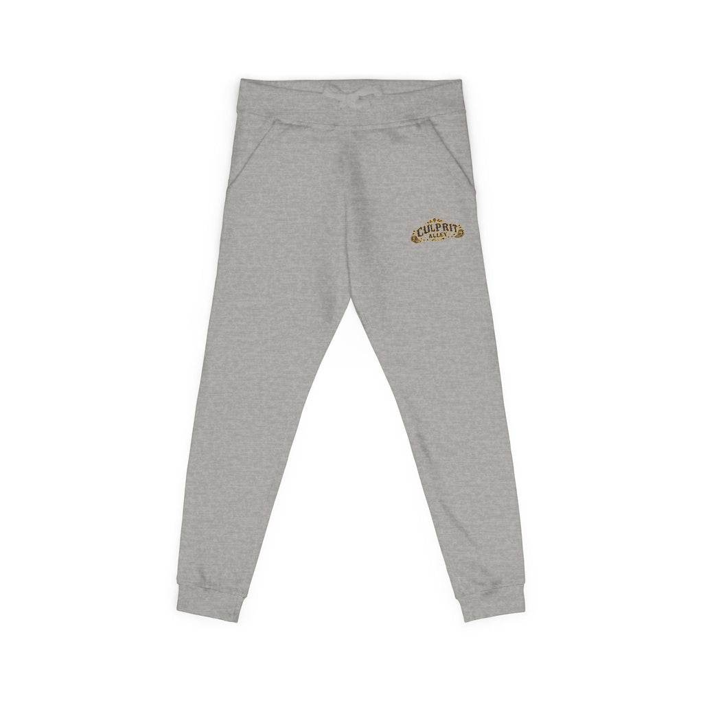 Embroidered 'California' Floral Sweatpants — Cozy Fleece Joggers