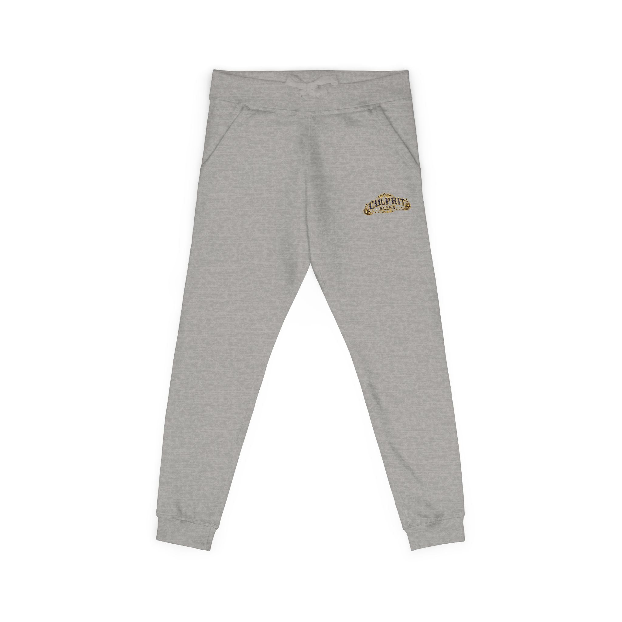 Embroidered 'California' Floral Sweatpants — Cozy Fleece Joggers