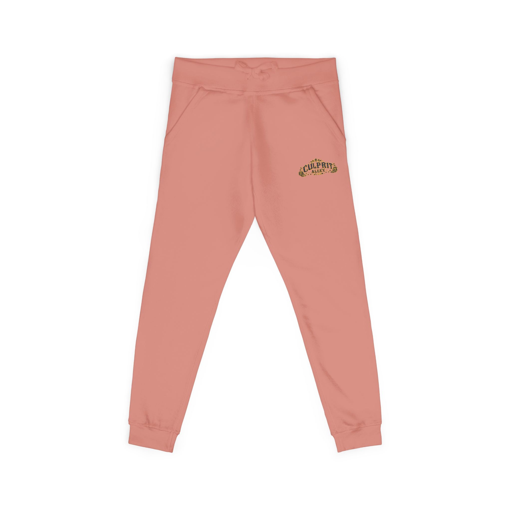 Embroidered 'California' Floral Sweatpants — Cozy Fleece Joggers