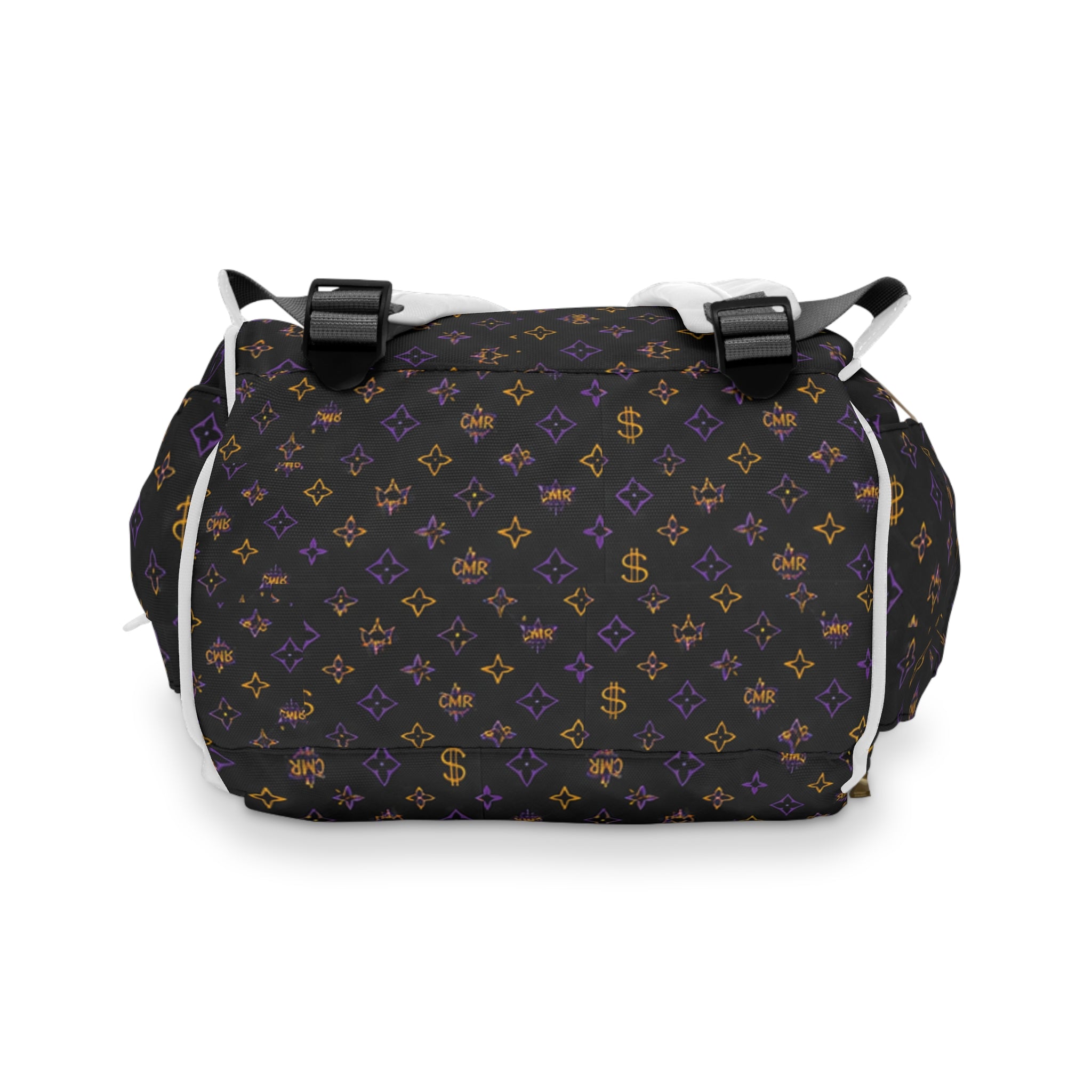 Luxury Multifunctional Diaper Bag Backpack — Waterproof Baby Changing Bag with Multiple Pockets