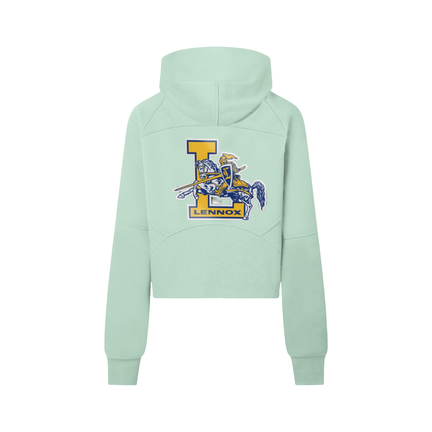 Cropped Half-Zip Hoodie