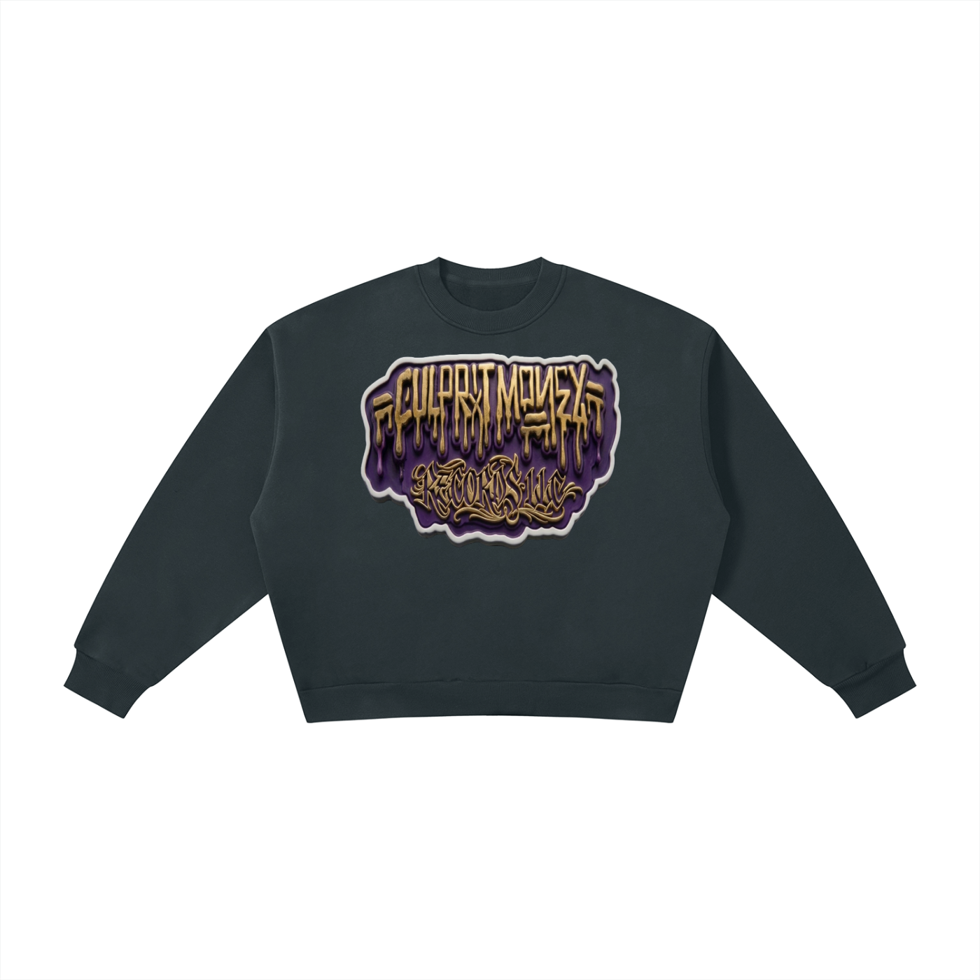 Boxy Fleece Crewneck Sweatshirt