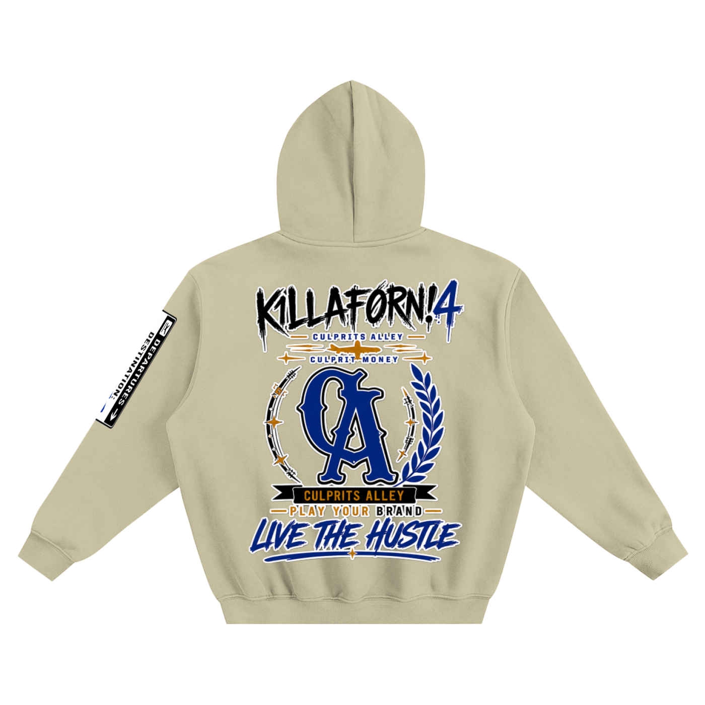 Fleeced Boxy Hoodie