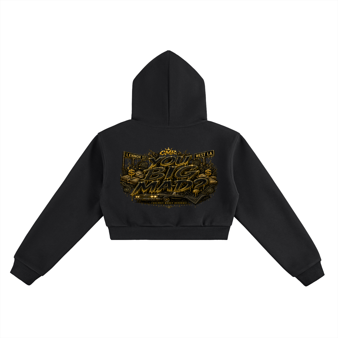 Crop hoodie 
