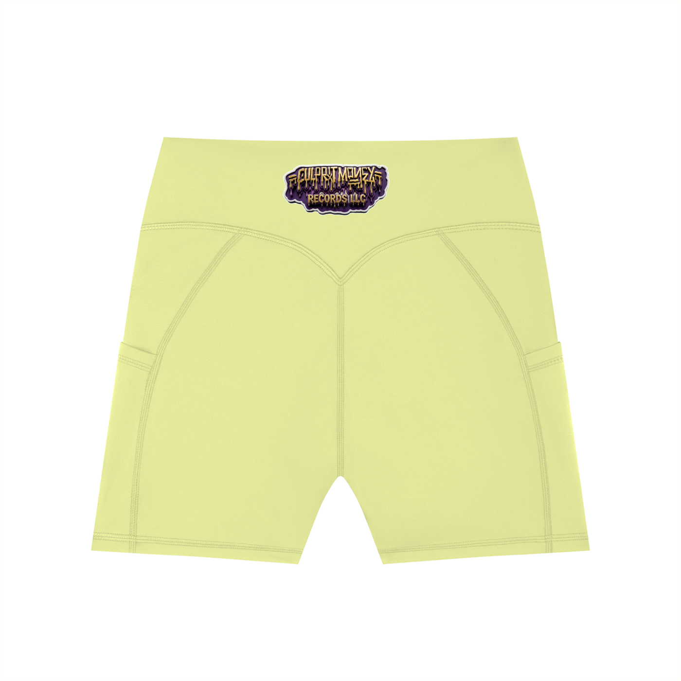 Women's High-Waisted Pocket Biker Shorts