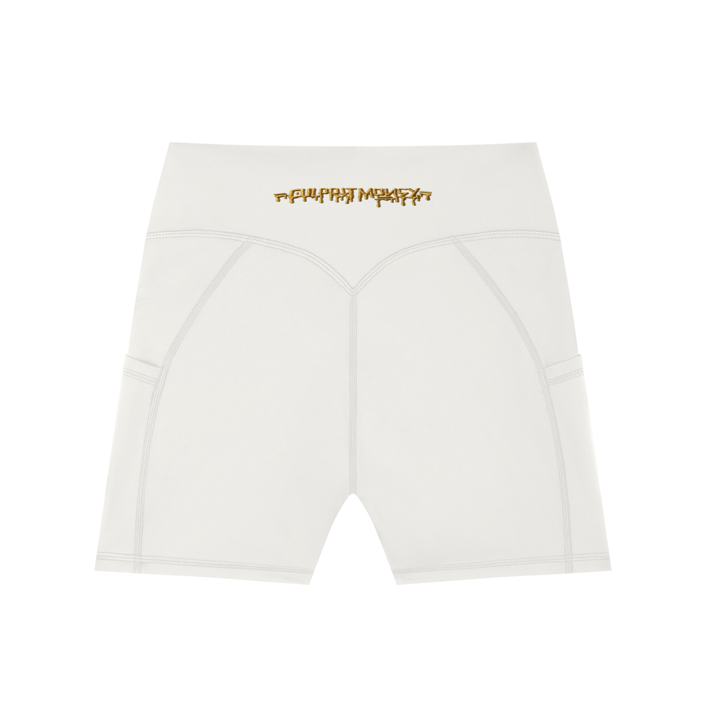 Women's High-Waisted Pocket Biker Shorts