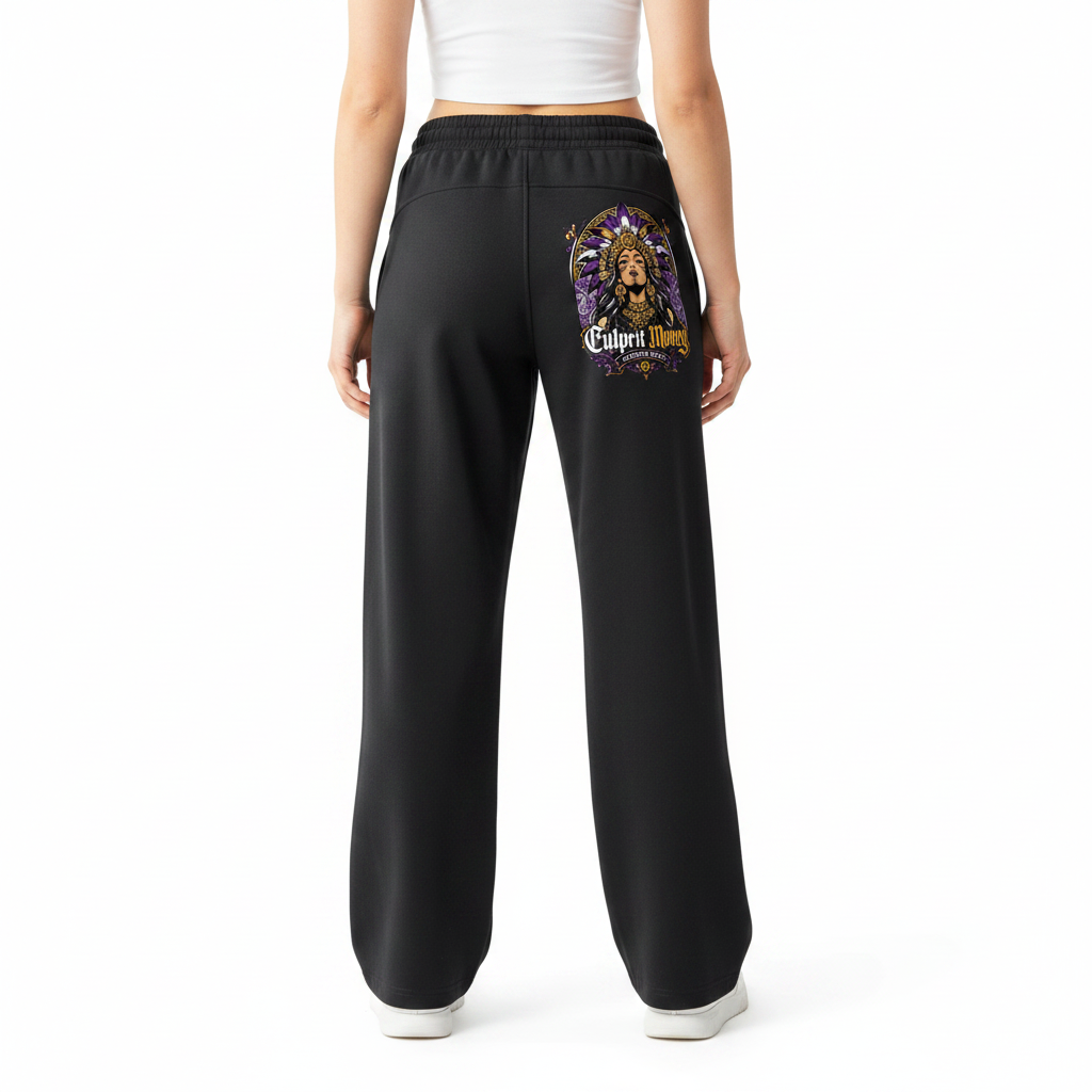 Essential Drawstring Straight-Leg Sweatpants