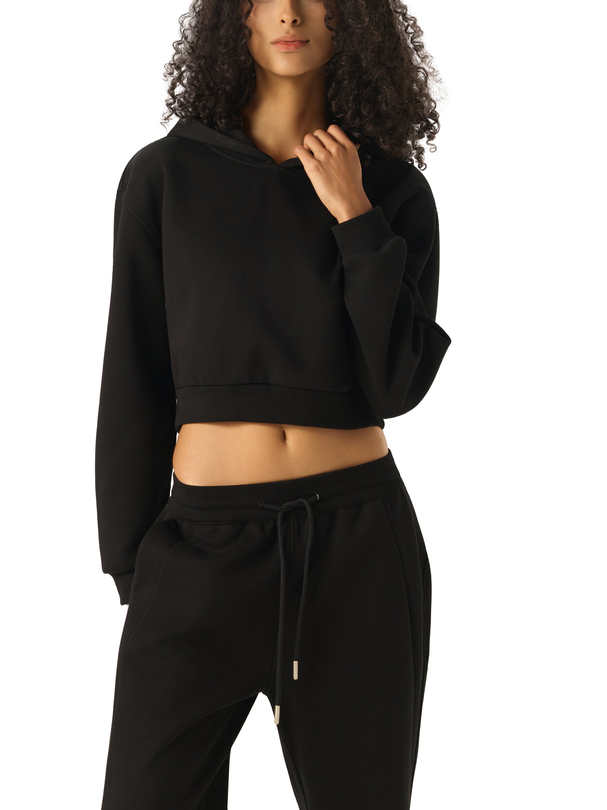 Crop hoodie 